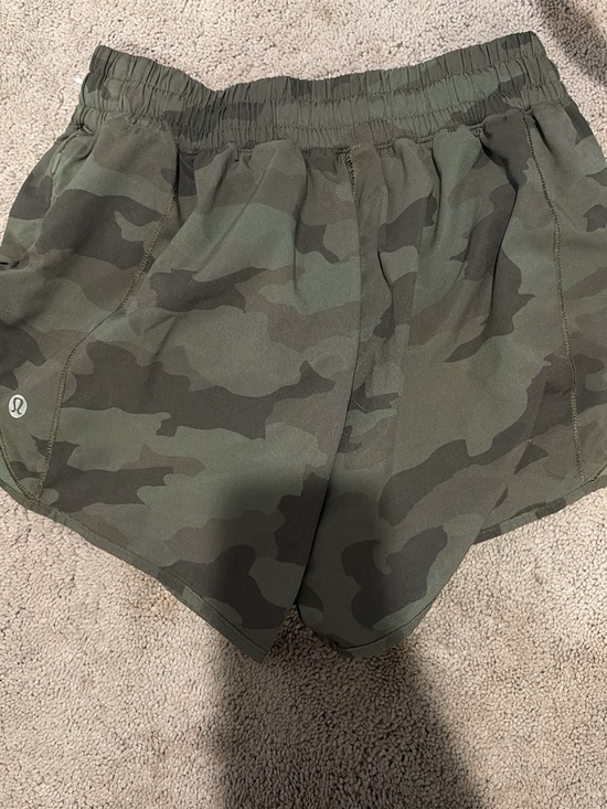lululemon athletica Pants - Camo Green Lululemon Hottie Hot 2.5 inch shorts